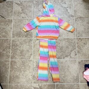 Girls H&M hoodie and pants set